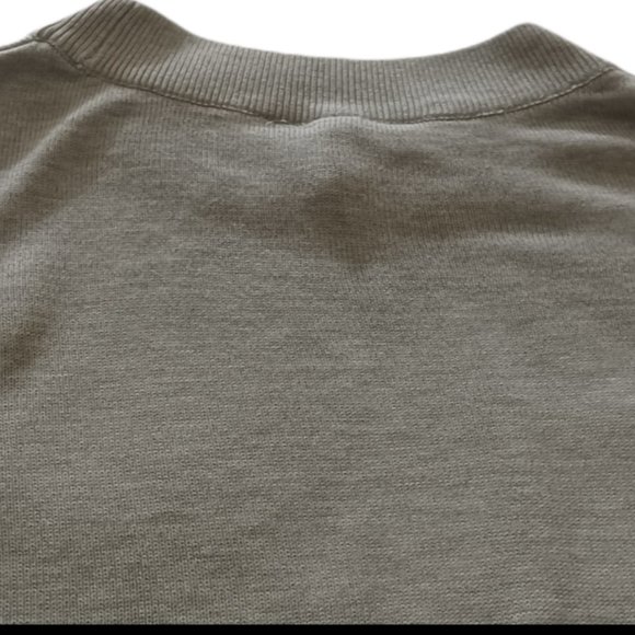 H&M Solid Grey Crop Long Sleeve Top - Picture 2 of 5